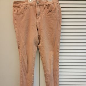 AEO Dusty Rose Skinny Jeans